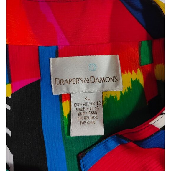 Colorful Geometric Women's Jacket - Picture 2 of 4